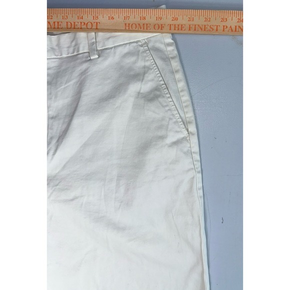 Mens Vineyard Vines Breaker Pale Butter Yellow Khaki Shorts Size 38 Chino Golf - Picture 3 of 6